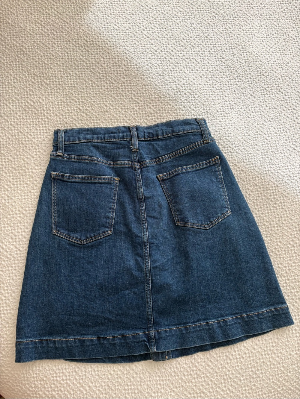 GAP Denim Button-Front Mini Skirt - Picture 4 of 4